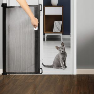 BRAMKA ZABEZPIECZAJĄCA NA SCHODY DRZWI ROZSUWANA MOCNA BARIERKA 160 X 80CM