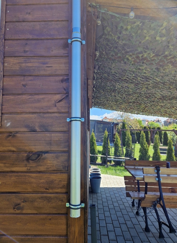 Maszt Aluminiowy Ogrodowy Flagowy 6,3 m + GRATIS Flaga Polski 150 x 90 cm - obrazek 2
