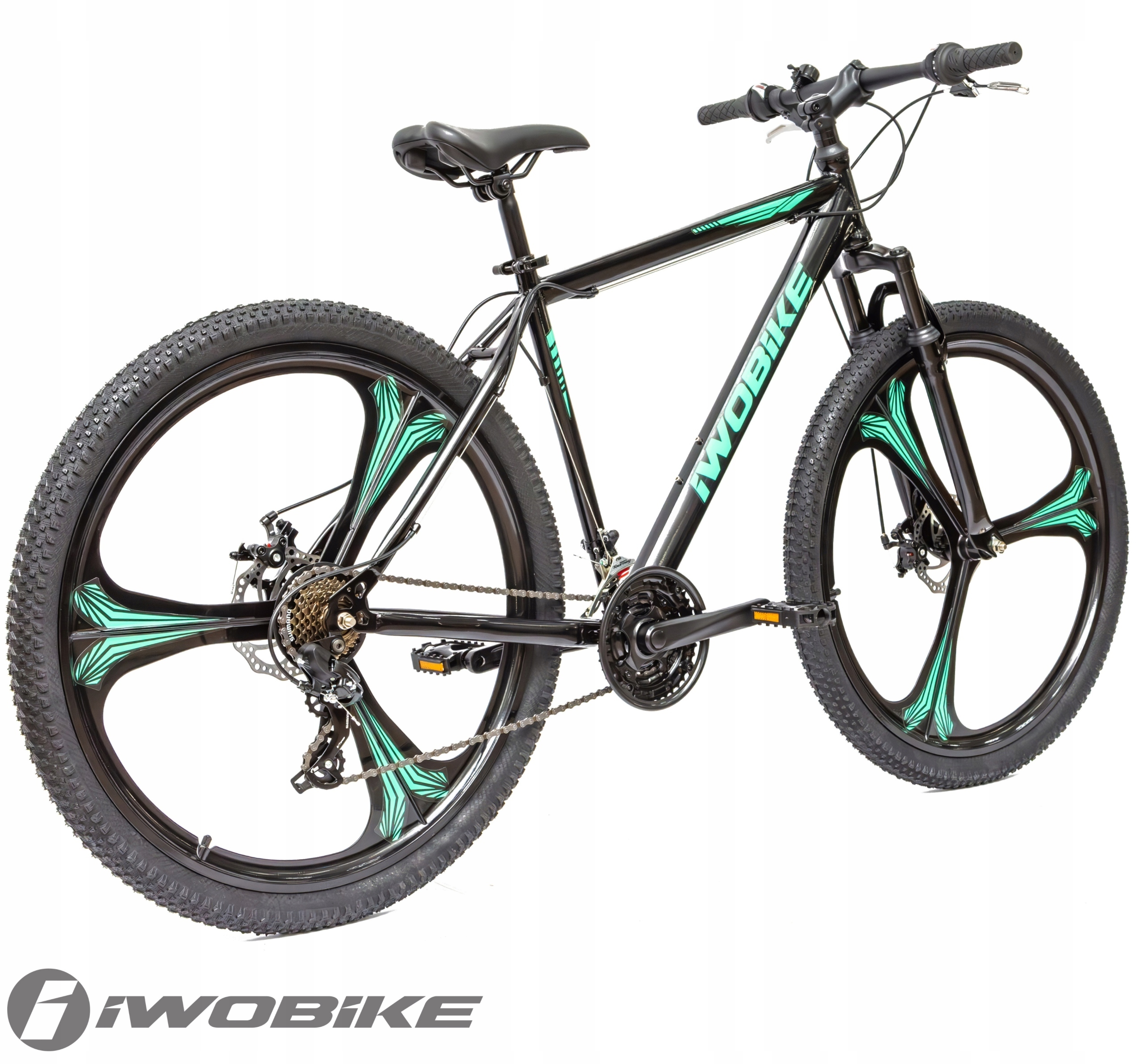 Rower Męski Górski 29" MTB Wytrzymały Shimano Amortyzacja Tarcze 2025 MOCNY - obrazek 14