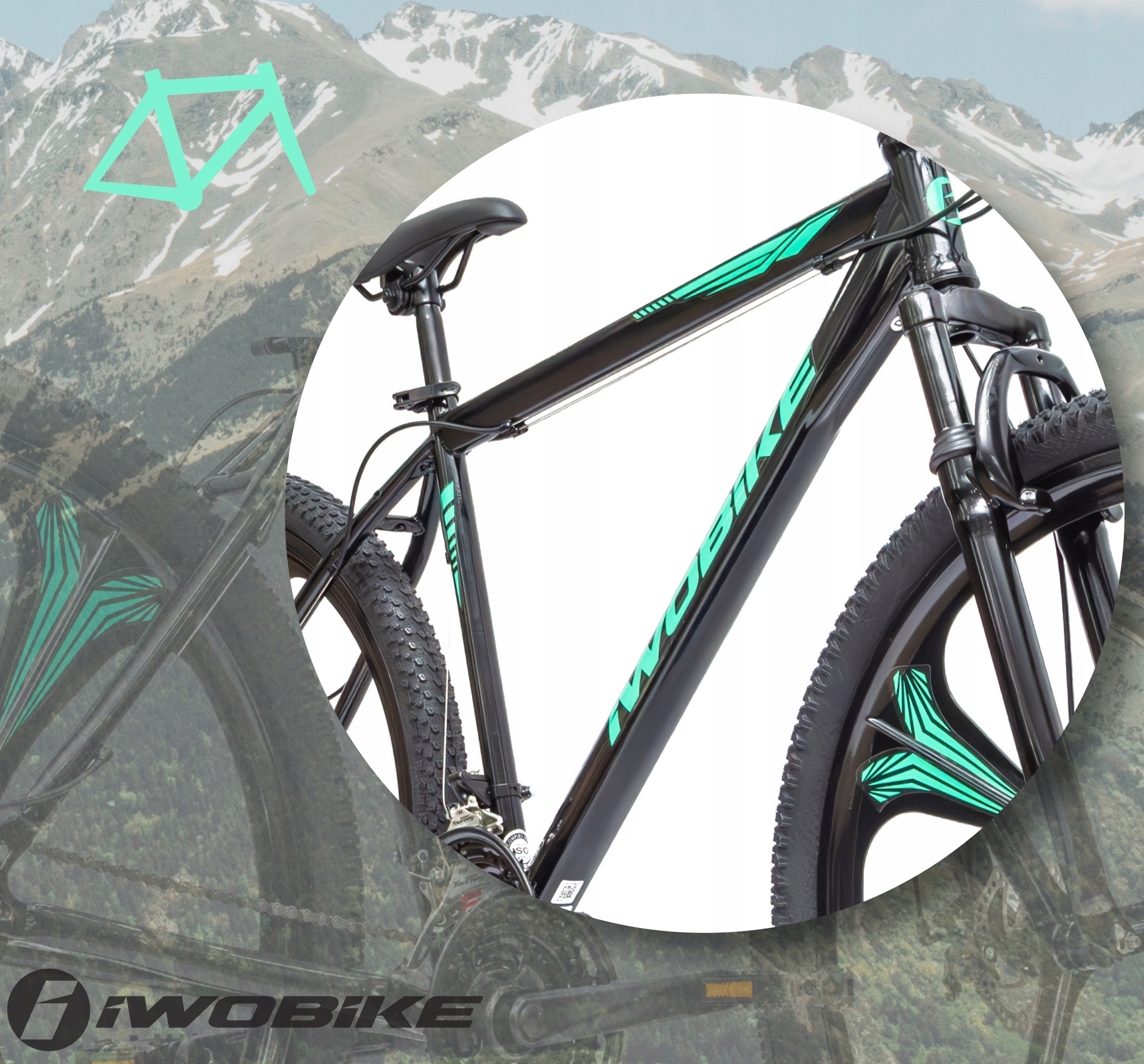 Rower Męski Górski 29" MTB Wytrzymały Shimano Amortyzacja Tarcze 2025 MOCNY - obrazek 7
