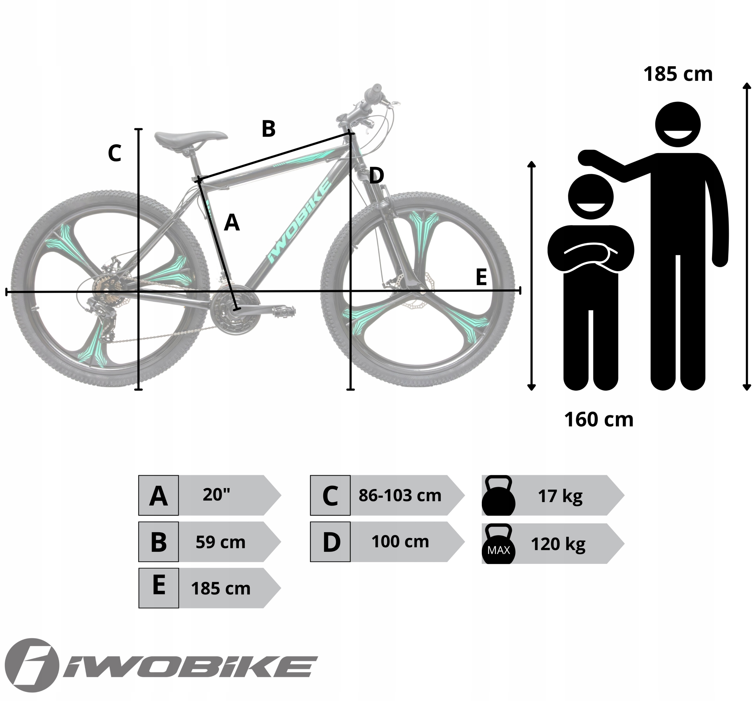 Rower Męski Górski 29" MTB Wytrzymały Shimano Amortyzacja Tarcze 2025 MOCNY - obrazek 3
