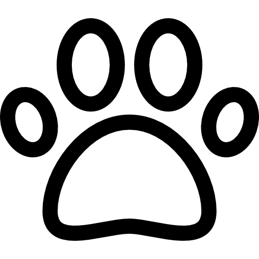 Ślad łapy psa