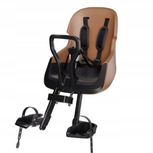 Fotelik Rowerowy BEZPIECZNY WYTRZYMAŁY Bobike Mini EVOLVE Cinnamon Brown