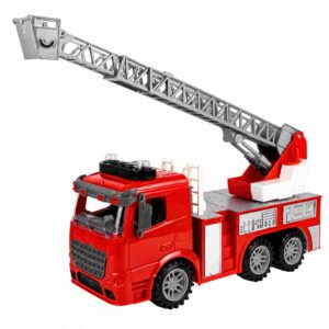 WÓZ STRAŻACKI DUŻY AUTO ZABAWKA NAPĘD STRAŻ POŻARNA DŹWIĘK ŚWIATŁO CHŁOPIEC