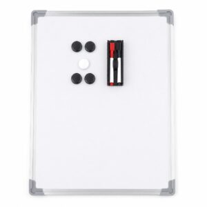 TABLICA MAGNETYCZNA SUCHOŚCIERALNA60X45CM RAMA ALUMINIOWA+AKCESORIA PREZENT